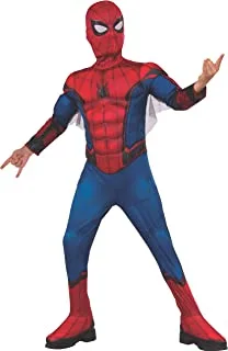 Rubies Spiderman Deluxe Child Costume, Large, red/blue