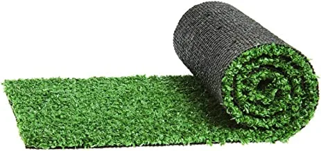 KUBER INDUSTRIES KUBMART005171 PVC Artificial Grass Mat 18x120, Green, 45x304x1 cm