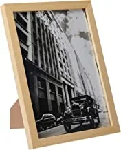 LOWHA Cars on the Road Wall Art with Pan Wood framed Ready to hang for home, bed room, office living room Home decor hand made wooden color 23 x 33cm By LOWHA