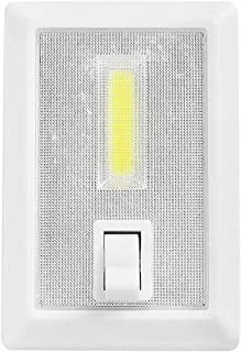 مصباح LED لاسلكي مع مفتاح التبديل أبيض / رمادي 6.5 × 9.5 سم