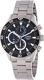 Lorus Sport Man Mens Analog Quartz Watch With Stainless Steel Bracelet Rm335Fx9
