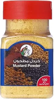 Al Fares Mustard Powder, 100g - Pack of 1