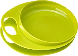 Nuvita Easyeating Smart Dish, 2 Pieces. Green