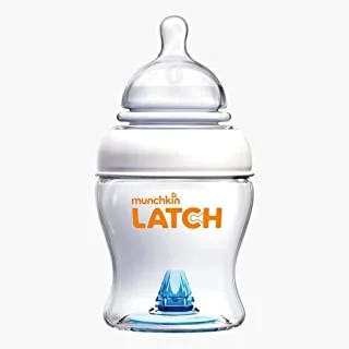 Munchkin LATCH Natural Latch Bottle 0m+ 120ml - مانتشكين رضاعة اطفال