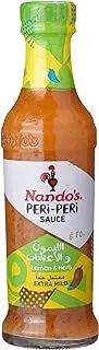 Nando's Lemon And Herb Extra Mild Peri-Peri Sauce, 250 G - Pack Of 1