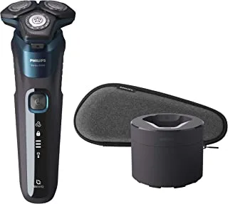 Philips S5579/71 Wet And Dry Electric Shaver 5000 Series, Black
