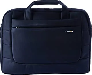 Datazone shoulder laptop bag size 15.6 inch, black dz-bp03q
