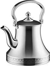 Al Saif K55715/16C Stainless Steel Tea Kettle,1.6 Liter, Chrome