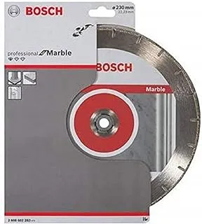 Bosch Professional 2608602283 Diamond Disc Marble Lpp 230, Silver/Grey, 230 Mm