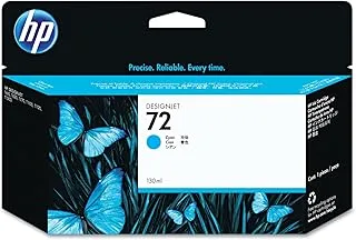 HP 72 130 ml DesignJet Ink Cartridge, C9371A - Cyan