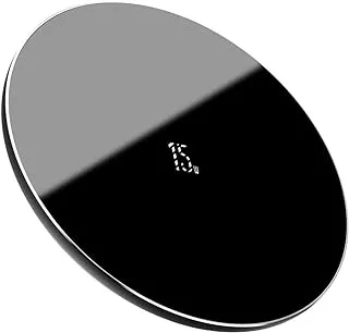Baseus Simple Wireless Charger 15W نسخة محدثة من النوع C الأسود