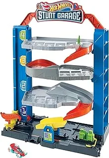 Hot Wheels City Stunt Garage Play Set Gift Idea for Ages 3 to 8 years GNL70