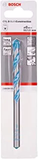 BOSCH - CYL-9 Multi-purpose drill bit,1 piece, For impact drills/drivers, 8.00 mm Diameter, 120 mm Total Length