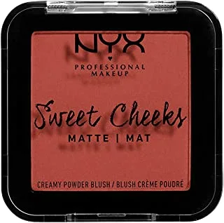 NYX Professional Makeup Sweet Cheeks Creamy Powder Blush Matte, Summer Breeze 10