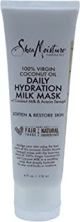 Sheamoisture 100% Virgin Coconut Oil Daily Hydration Milk Mask, 4 Ounce