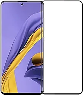 واقيات شاشة الهاتف - لهاتف Samsung Galaxy A51 زجاج مقسى للزجاج لهاتف Samsung A51 واقي شاشة الهاتف زجاج واقي لهاتف Samsung Galaxy A51 (زجاج مقوى أسود)