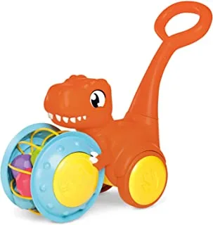 Toomies Jurassic World Pic & Push T. Rex – 2-in-1 Dinosaur Toy for Developmental Play – 12m+