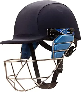 FORMA Elite Pro Plus Helmet with Titanium Steel Grill Navy Blue - Youth - 54-56cm