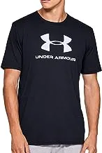 قميص رجالي بأكمام قصيرة يحمل شعار Sportstyle UA من Under Armour