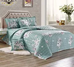 Moon Compressed Comforter Set, 4 Pcs, Multicolour, Single Size 6285571010014