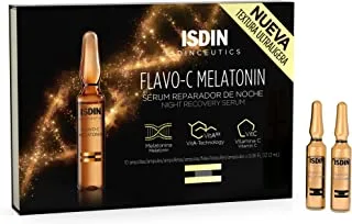 Isdin Isdinceutics Flavo-C مصل إصلاح الميلاتونين الليلي ، 0.09299 كجم ، 690017816