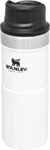 Stanley Trigger Action Travel Mug 0.35L / 12OZ Polar – Leakproof - Tumbler for Coffee, Tea and Water - BPA FREE - Stainless-Steel Travel Cup - Dishwasher Safe - Lifetime Warranty
