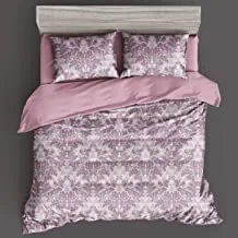 DONETELLA Comforter set, 4 - Piece Single Size,Reversible Print Style Super-Soft Down Alternative Filling,all Season, (طقم لحاف سرير)