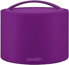 Aladdin Bento Lunch Box, 0.6 Liter Capacity, Purple