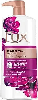 Lux Perfumed Body Wash, for all skin types, Tempting Musk, 24 hours long lasting fragrance, 700ml