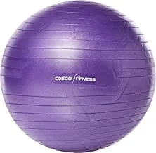 Cosco Anti Burst Gym Ball with Foot Pump, 55cm