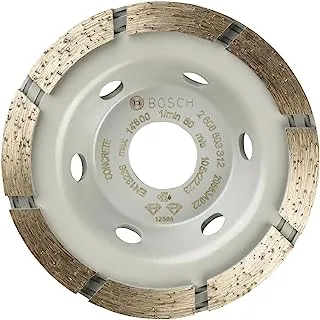 Bosch 2608603312 Diamond Cutting Disc Standard For Concrete 105 X 22.23 X 3 Mm, Grey