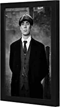 LOWHA thomas shelby black Wall art wooden frame Black color 23x33cm By LOWHA