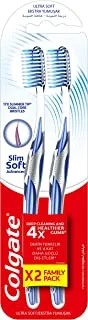 Colgate Slim Soft Advance Multipack Toothbrush - 2Pk