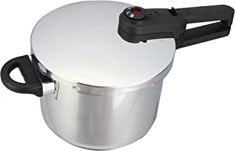 Bright Home 6 Ltr Pressure Cooker, Stainless Steel Pressure Cooker With Lid User Friendly Handles For Home Kitchen