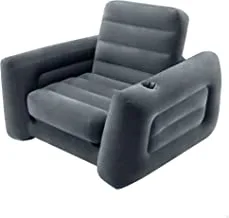Intex Armchair Bed, Dark Grey