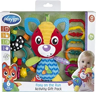 حزمة Playgro Squeek Foxy on The Run Gift Pack