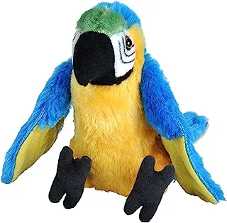 Wild Republic Macaw Parrot Plush Soft Toy, Cuddlekins Cuddly Toys, Gifts For Kids 20Cm