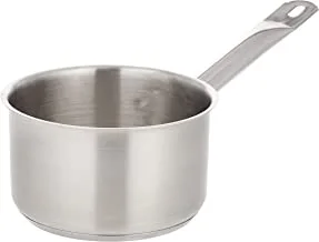 CHEFSET STEEL SAUCEPAN WITHOUT LID 16CM, SILVER, CI5019, 1 PC