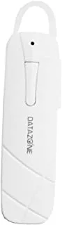‏Datazone In-Ear Headset – Wireless Calls And Stream Music, Gps Directions And Podcasts From Mobile Devices -White