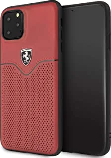 Ferrari Leather Hardcase Victory - Red - Iphone 11 Pro Max