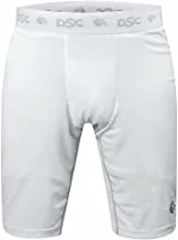 DSC COMPRSSN HLFTGHT Compression Half Tights, X-Large (White)