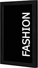 LOWHA Fashion black white Wall art wooden frame Black color 23x33cm By LOWHA