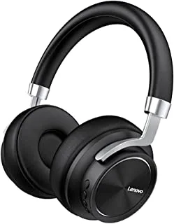 Lenovo Wireless Over-Ear Headphone HD800 (Black), 17cm