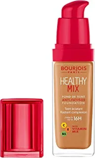 Bourjois Healthy Mix Anti-Fatigue Foundation. 58 Caramel, 30 ml - 1.0 fl oz