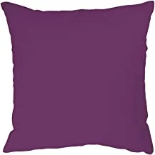 Soft Plain Colored Cushion - 45 X 45 Cm - Purple