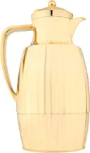 Al Saif Flora Coffee And Tea Vacuum Flask Gold, 1 Liter, K191549/10/G
