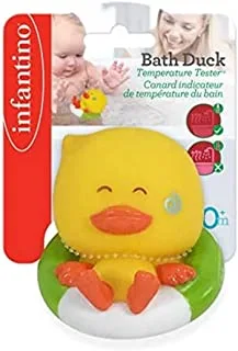Infantino Bath Duck Squirt & Temperature Tester |Baby Bathing Toys|