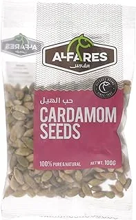 Al Fares Cardamom Seeds, 100G - Pack Of 1