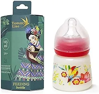 Tommy Lise Baby Feeding Bottle, 250 Ml Capacity, Feathery Mood, Multicolor