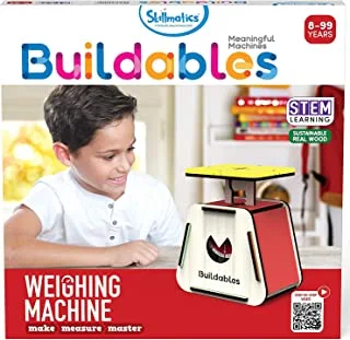 Skillmatics Weighing Machine (8-99 Years) Stem Learning, Educational And Construction Activity Toy, Skill50Bwm